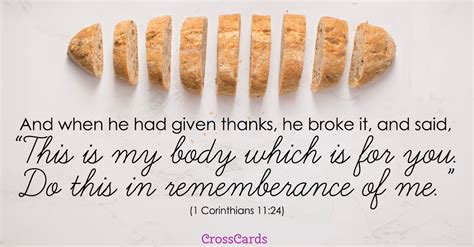 1 Corinthians 11:24 .
